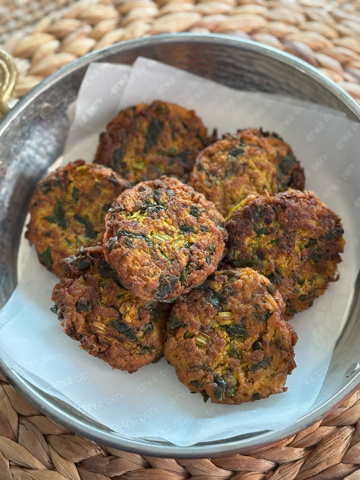Greens & Potato Fritters 10PCS