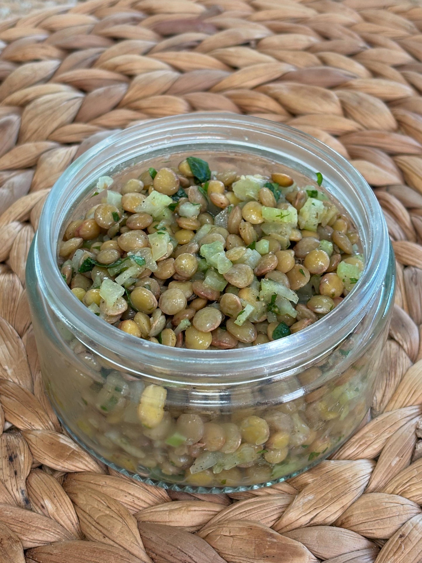 Cooked Green Lentils Salad 200ML