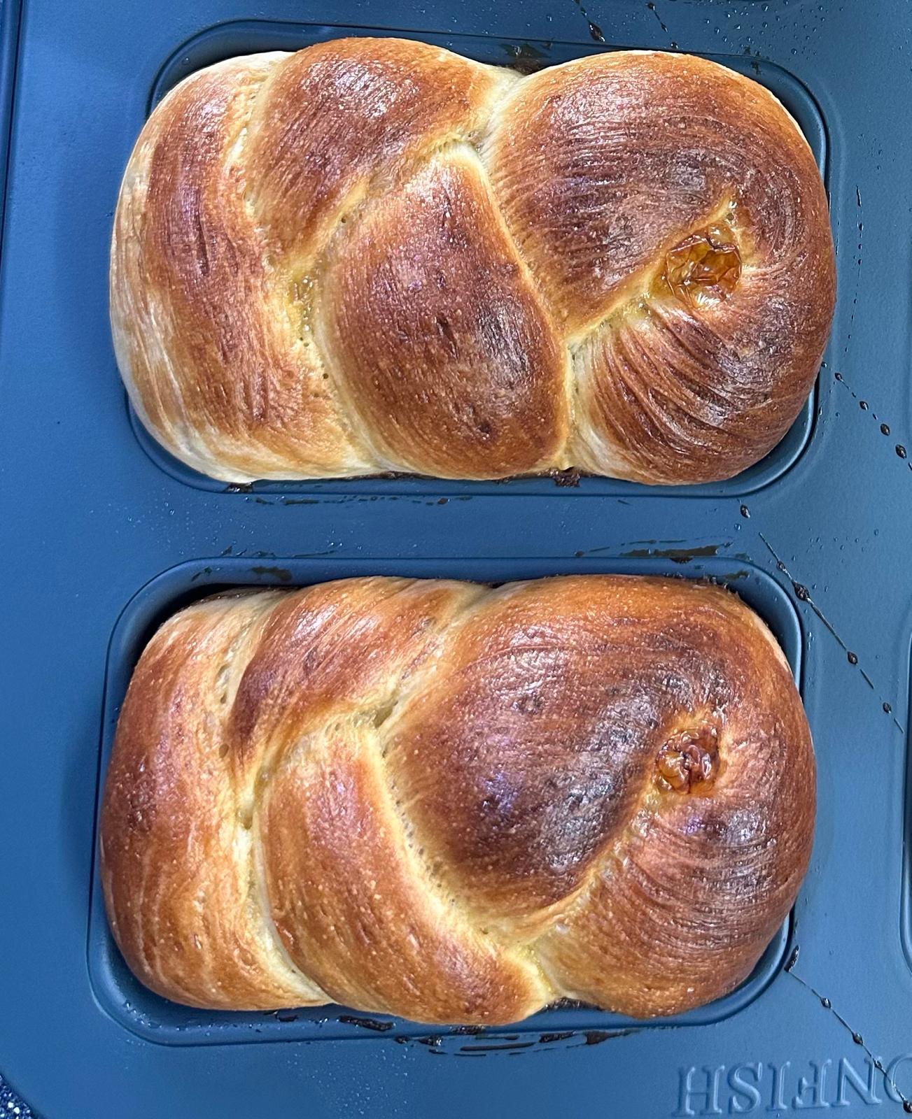 Individual Mini Challah Bread (2PCS)