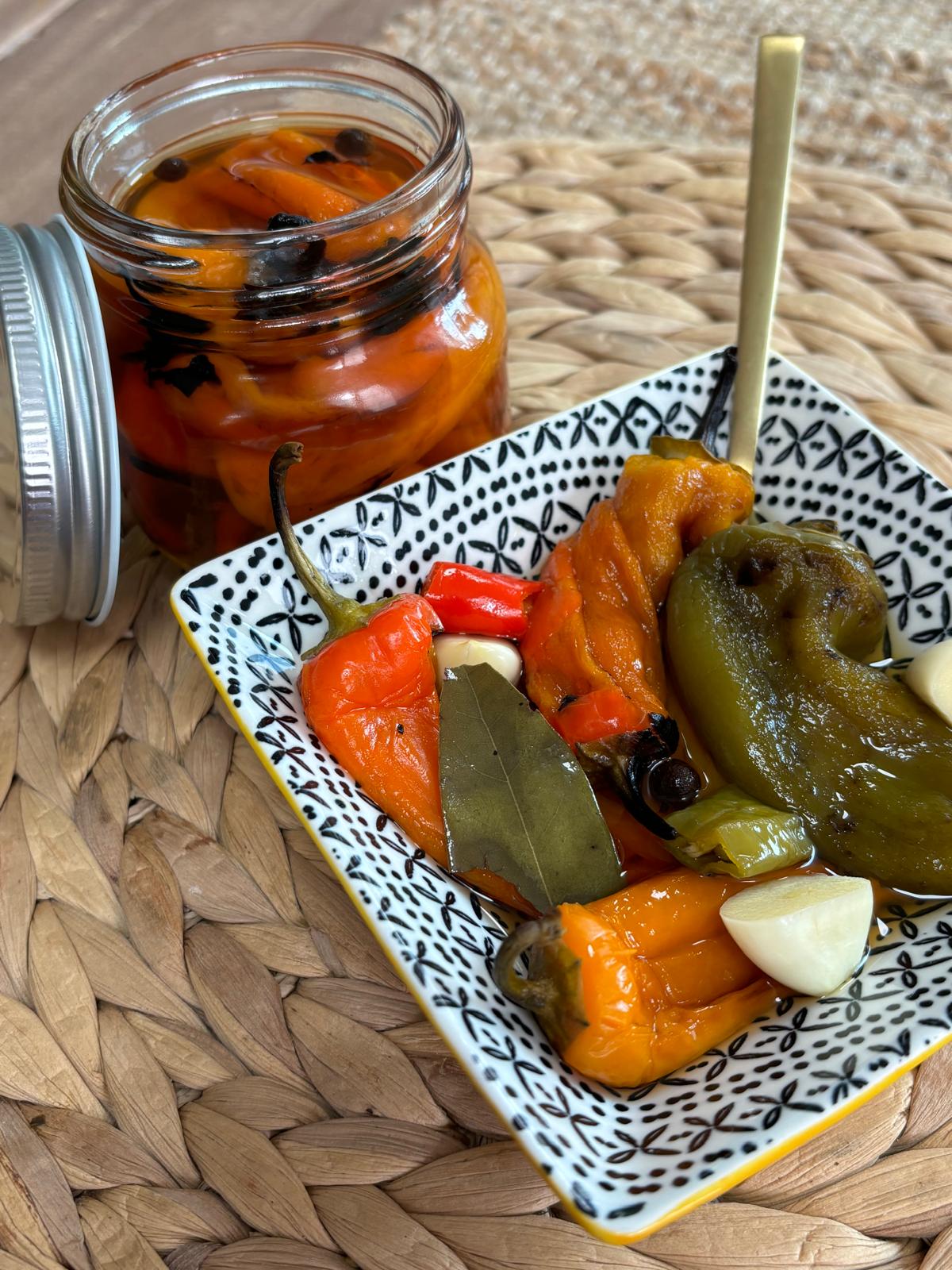 Pickled Mixed Peppers