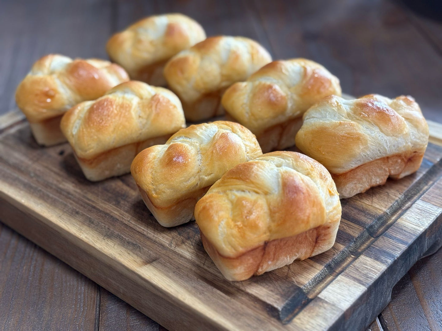 Individual Mini Challah Bread 8PCS