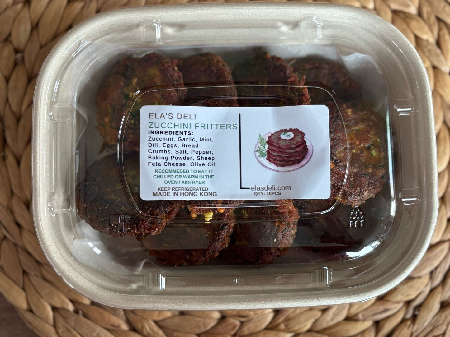 Zucchini Fritters 10PCS