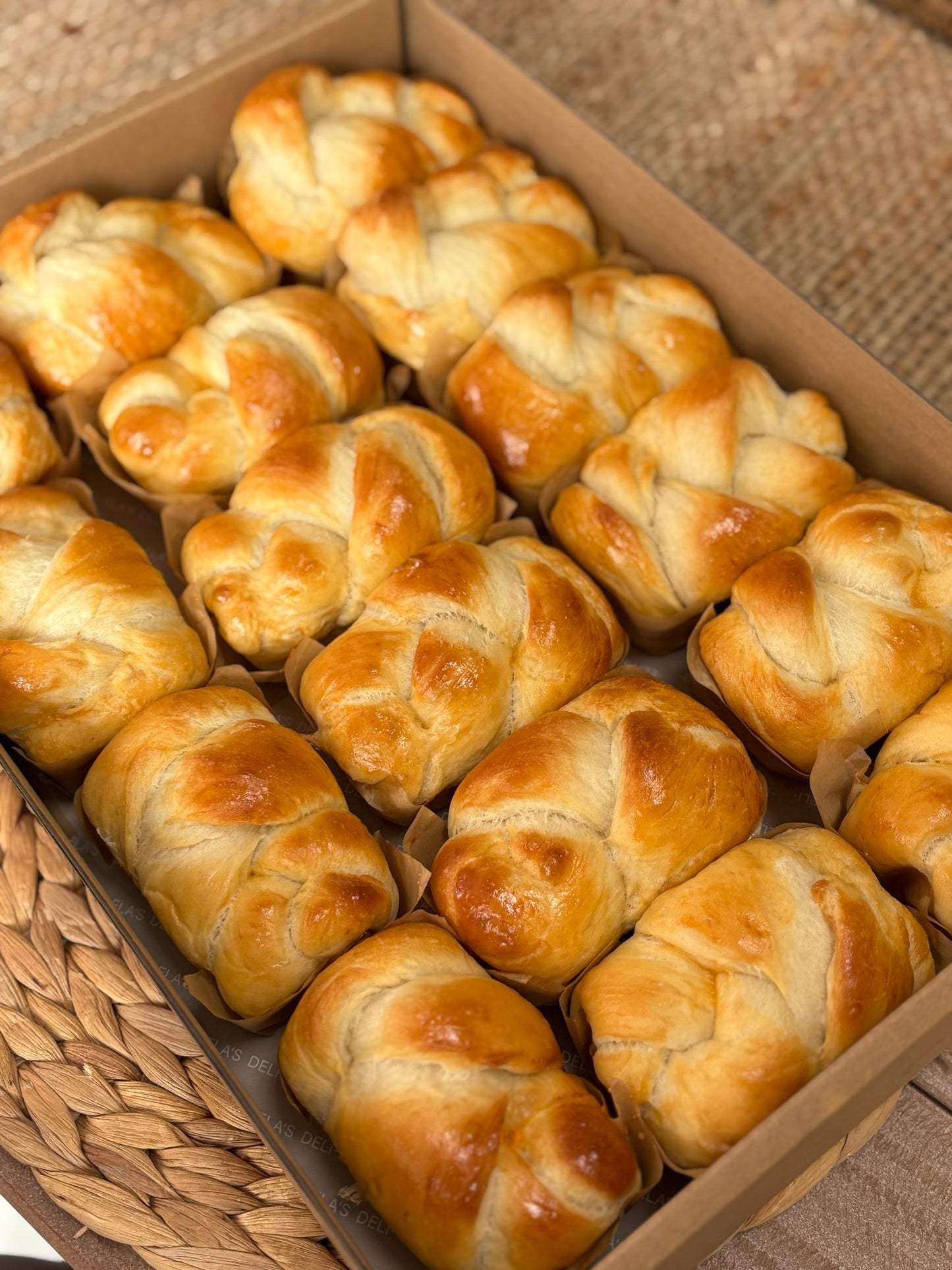 Individual Mini Challah Bread 8PCS
