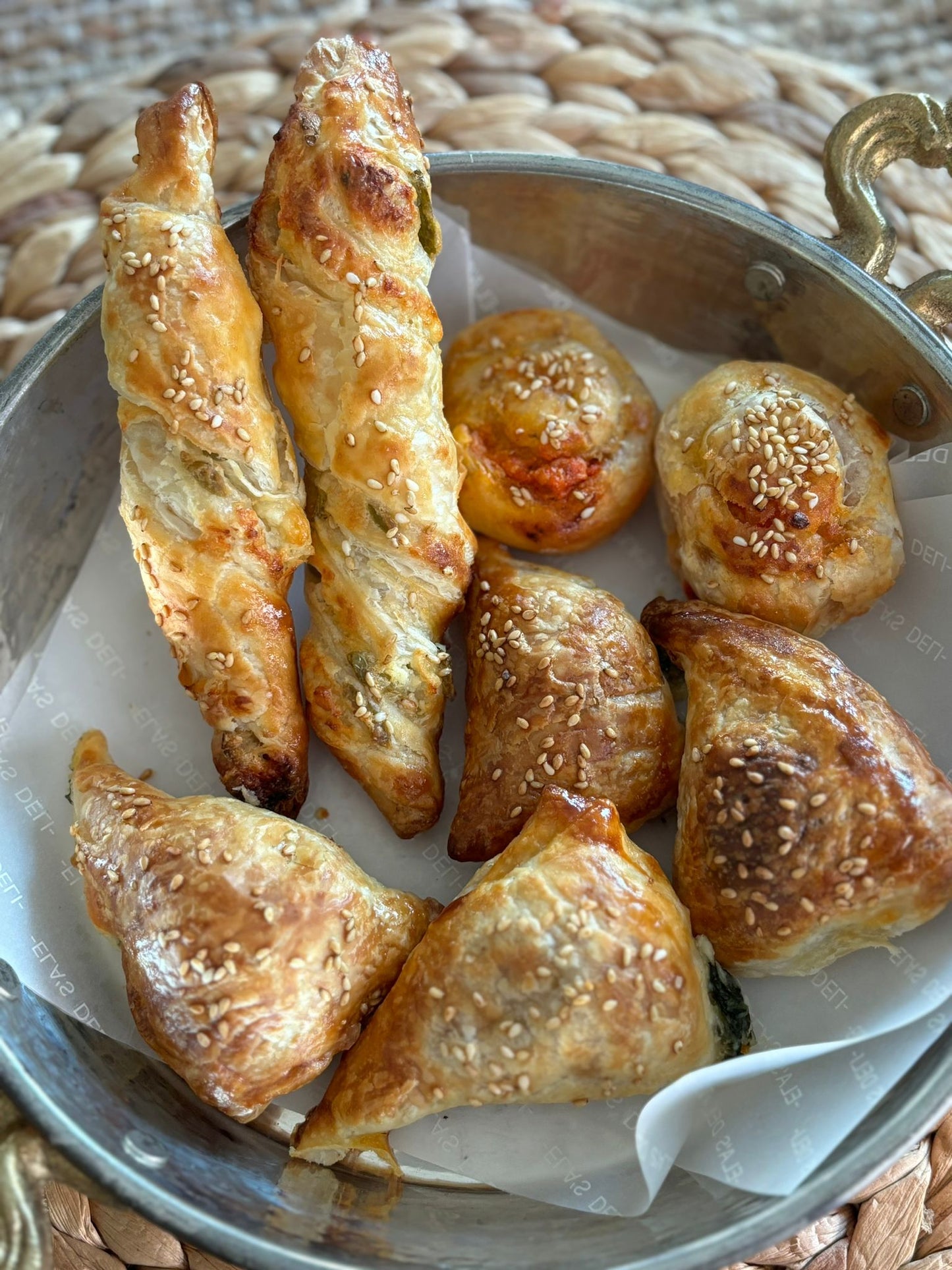 8PCS Ready To Bake Assorted Burekas