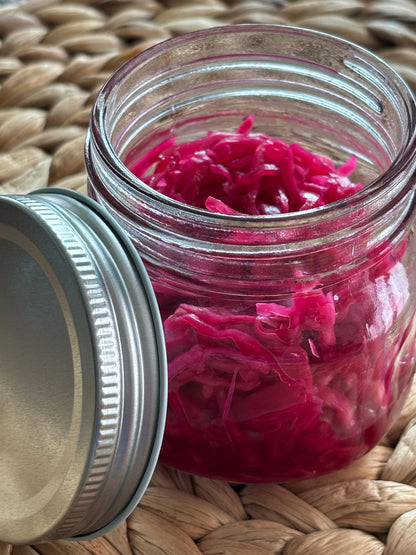 Pickled Purple Cabbage & Red Onion 250ML