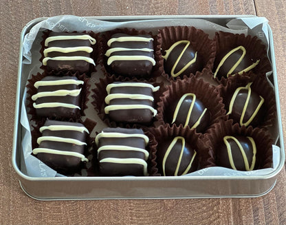 Pistachio Kataifi Chocolate & Coconut Chocolate Squares