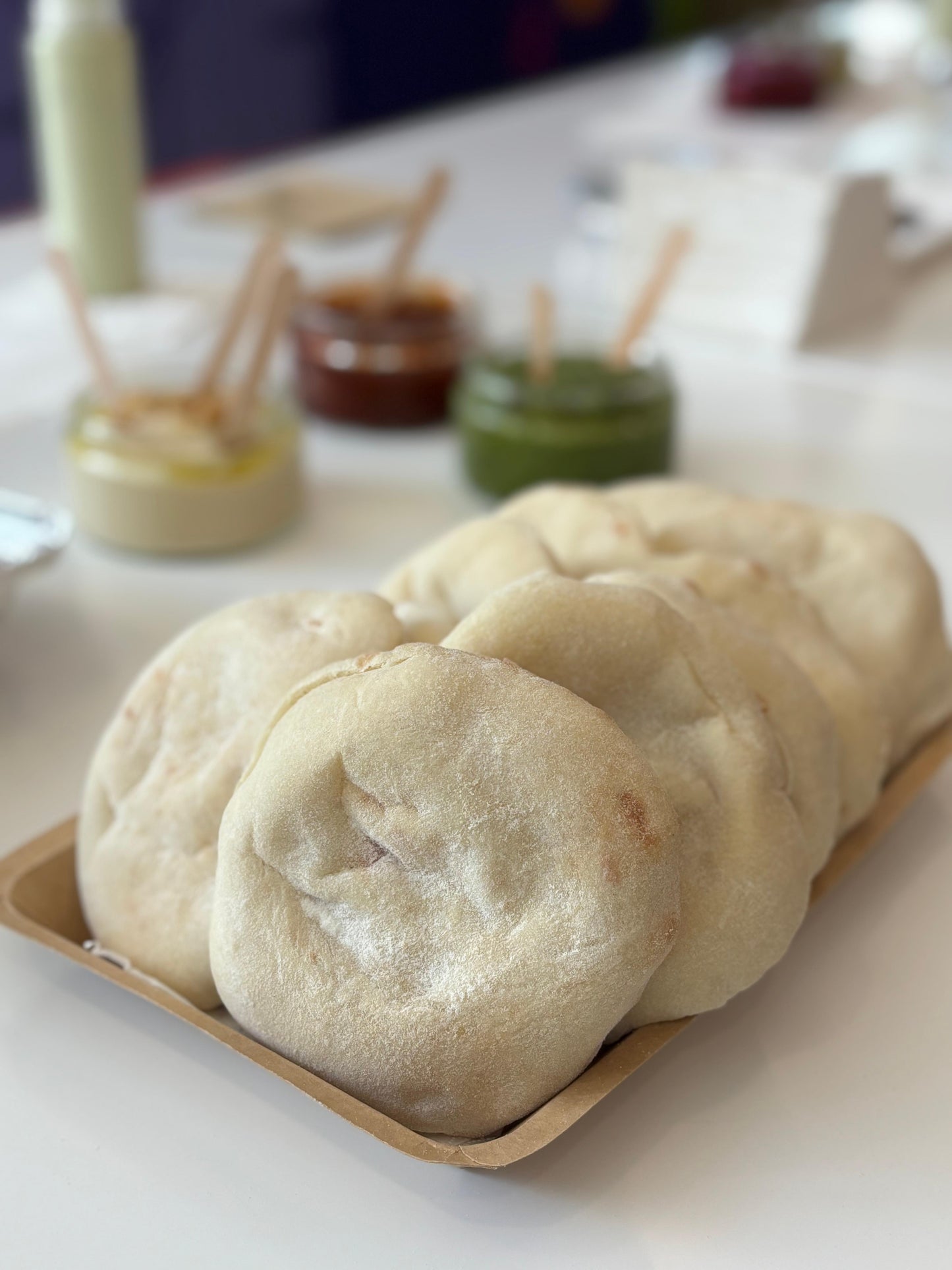 Frozen Mini Pita Bread OR Mini Whole Wheat Pita Bread 4PCS