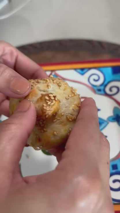 6PCS Ready To Bake Mushroom Puffs